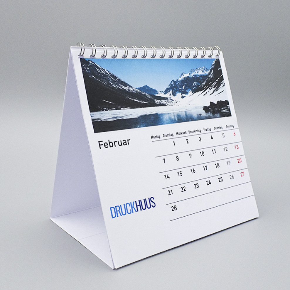 Druckhuus - Kalender 2019, DIN A5, Querformat